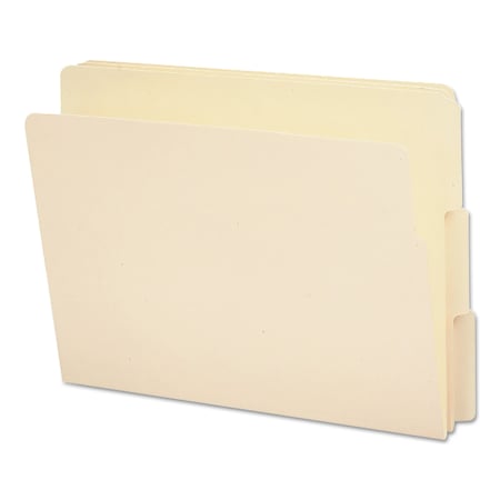 Smead End Tab File Folders, 1/3-Cut Tabs, Letter Size, Manila, PK100 24130